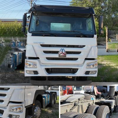 Second Hand Sinotruk Howo 371 Tractor Truck 10 Wheeler