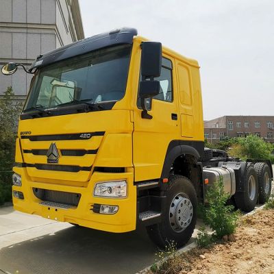 Second Hand Sinotruk Howo 420 Tractor Truck Head 10 Wheeler