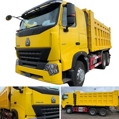 Second Hand Sino Howo Dump Truck A7 6x4