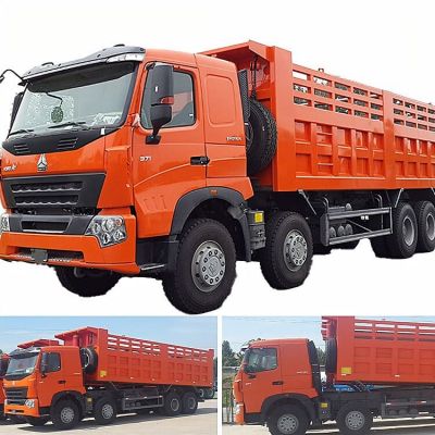Howo A7 371 Dump Truck 12 Wheel Tipper for Sale Second Hand