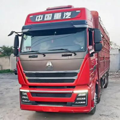 Heavy Duty Truck Used Howo 500hp TH7 30T 8x4 Cargo Truck