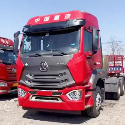 Used Sinotruk Hohan Tractor Truck N7G 440hp China LNG Trucks