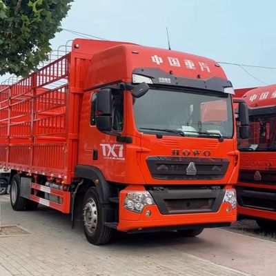 Cnhtc Sinotruk Howo Cargo Truck 4x2 Used Fence Truck