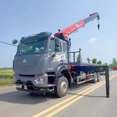 Used China Howo Crane Truck 10 Wheeler 14 Ton Boom Truck