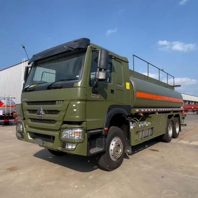 Used Howo Sinotruk Fuel Tanker Truck 25cbm Gasoline Tanker
