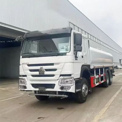 Howo 20m3 Water Truck Second Hand Water Bowser Sprinkler 6x4