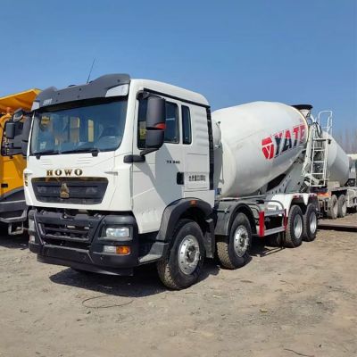 Used Howo TX 340hp 16m3 8x4 Concrete Mixer Truck