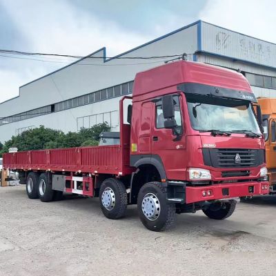 Howo 2021 Cargo Truck 371hp Second Hand Dropside Trucks