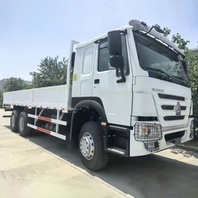 Howo Used Cargo Truck 10 Wheeler 12 Ton Dropside Truck