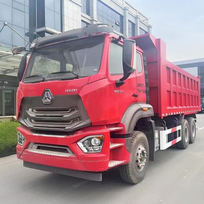 Old Sino Hohan Dump Truck 371hp 40 Ton Tipper Truck