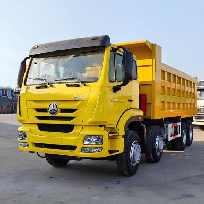 Used Sinotruk Hohan Lorry Diesel Tipper Trucks J5G 12 Wheel
