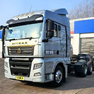 Used Sinotruk LNG Truck Sitrak Tractor Truck G7S