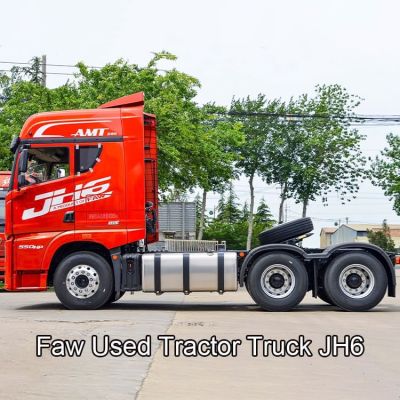 Faw JH6 550 hp Used Tractor Truck 6x4 AMT