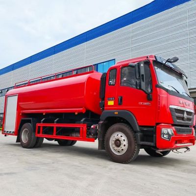 Used Sino Howo Fire Fighting Water Truck 12cbm