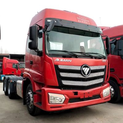 China Tractor Foton Auman ETX Truck Head 6x4 Second Hand