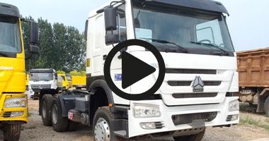 Used Sinotruk Howo 6x4 Tractor Truck 371
