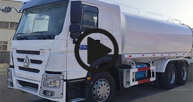 Used Howo Fuel Oil Tanker Truck 20000liters