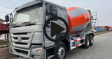 Howo Used Concrete Mixer Truck 6x4