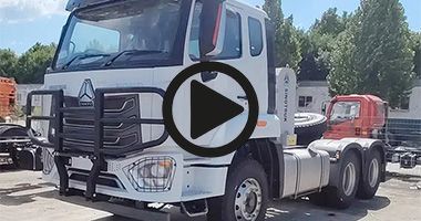 Used Howo NX Tractor Head 400hp Video