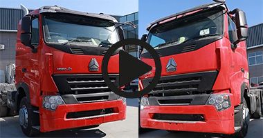 Second Hand Sinotruk Howo A7 420 Tractor Head Video