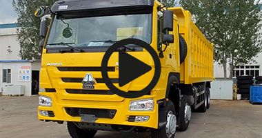 Used Sinotruk Howo 8x4 Tipper Dump Truck 20 Ton Video