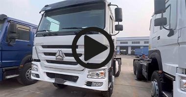Used Sinotruk Howo Tractor Zz4257s3241w Video