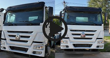 Second Hand Sinotruk Howo 371 Tractor Truck Video