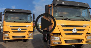 Used Howo 10 Wheeler Dump Truck 371hp Video