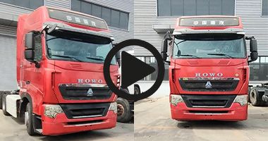 Used Howo T7H T7 Tractor Head Video