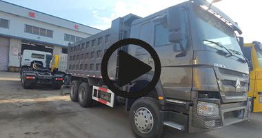 Used Sinotruk Howo 6x4 Tipper Truck Video