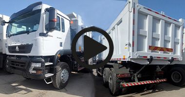 Second Hand Howo Dump Truck 380 6x4 Video