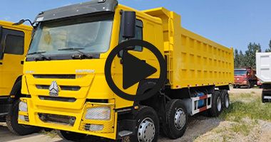 Sinotruk Howo 12 Wheeler Dump Truck Second Hand 371hp Video