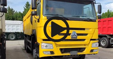 Howo Tipper Truck 6x4 430hp Old Dumper Video