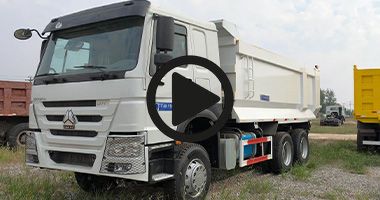 Used China Howo 6x4 U Shape Dump Truck 371 Video