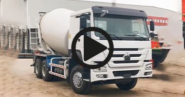 Used Sinotruk Howo 6x4 Mixer Truck Video