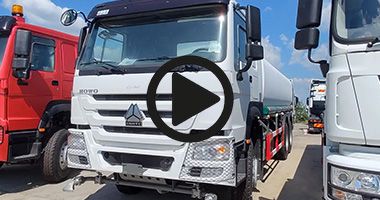 Used Howo Water Tanker 20000 Liter Video